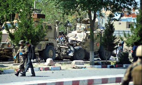 Атака на конвой сил коалиции в Кабуле