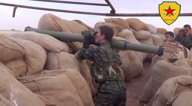 М-79 «Оса» противотанковый югославский гранатомет в Сирии: в руках курдов