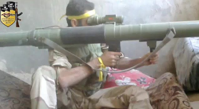 М-79 «Оса» противотанковый югославский гранатомет в Сирии