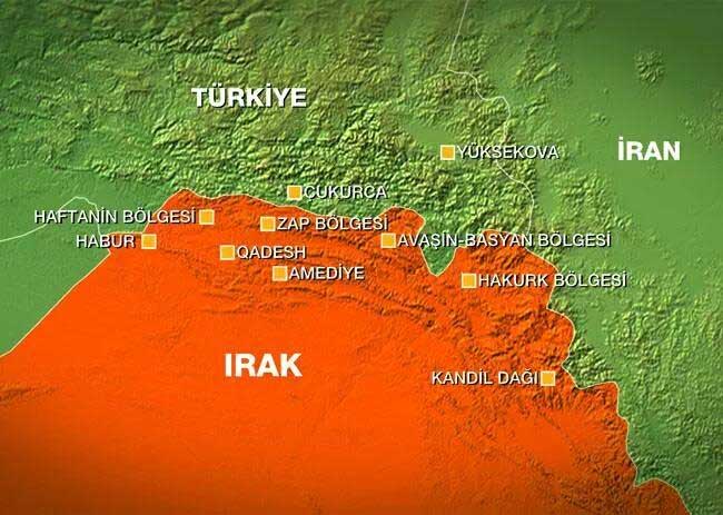 Турецкая авиация отработала по целями в Северном Ираке: цель курдская РПК