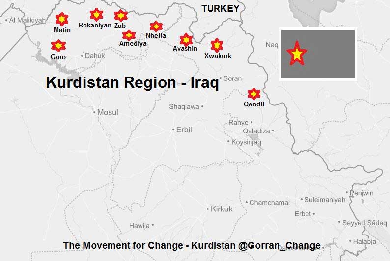 Турецкая авиация отработала по целями в Северном Ираке: цель курдская РПК