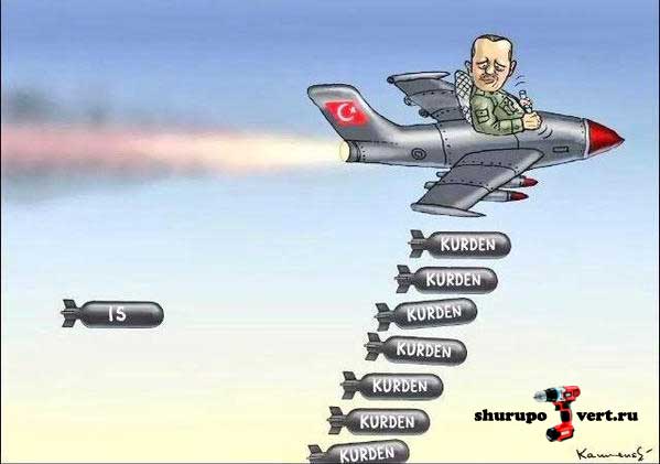 Как видеться курдам операция Турции против ИГИЛ и РПК