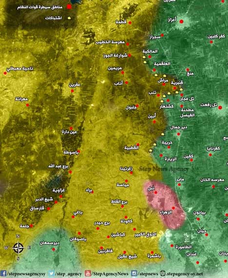 Столкновения курдов и сирийской оппозиции, говорится о сепаратистской операции курдской РПК, в отдельности от остальной YPG