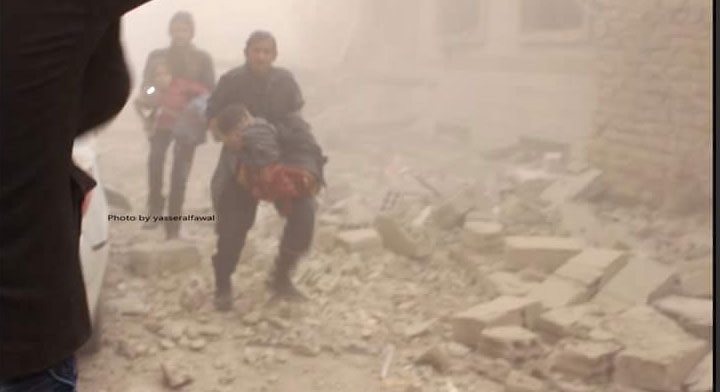 Сирия, Восточная Гута: российские бомбы, ковровые бомбардировки Асада, мертвые дети.. будни Сирии +18