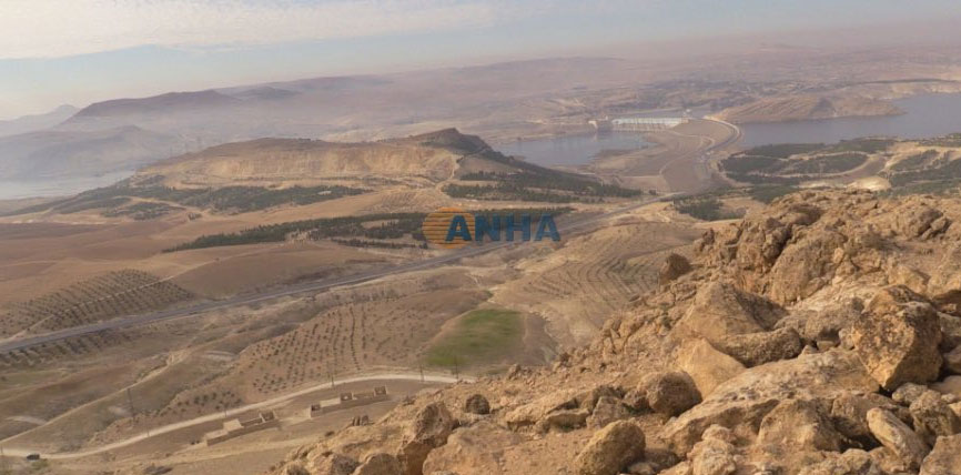 SDF (курды, ассирийцы, частично ССА) при поддержке США, на подступах к плотине Тишрин, Сирия