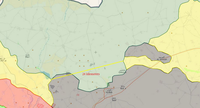 Наступление на Аль-Баб.. курды из кантона Кобани-Хасака, начали наступления
